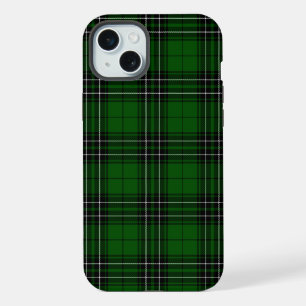 Tartan MacLean Vert et Noir à Carreaux
