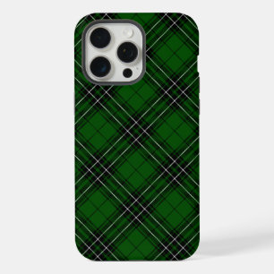 Tartan MacLean Vert et Noir à Carreaux