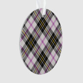 Tartan Macpherson Robe Blanc et Rouge Highland (devant)