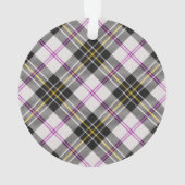 Tartan Macpherson Robe Blanc et Rouge Highland (dos)