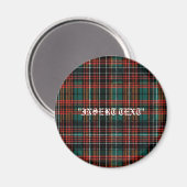 Tartan Magneet (Voorkant / Achterkant)