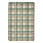 Tartan Mini Klembord (Achterkant)