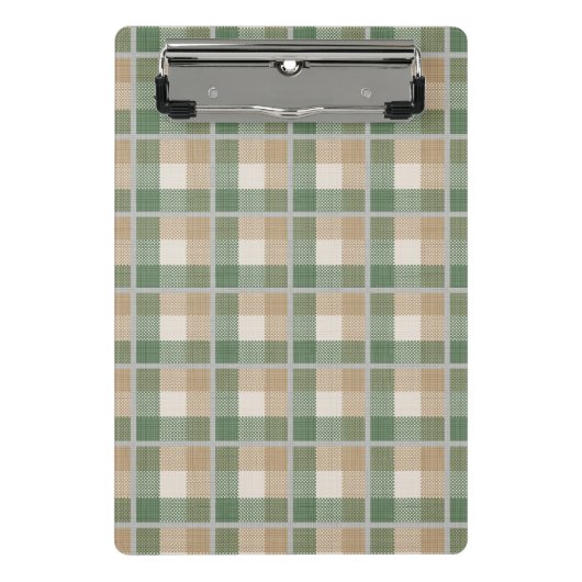 Tartan Mini Klembord (Voorkant)
