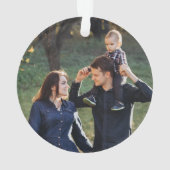 Tartan moderne Plaid Photo personnalisée double fa (dos)