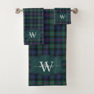 Tartan Monogrammé du Clan Écossais Murray d'Atholl