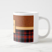 Tartan Mug personnalisé (Droite)