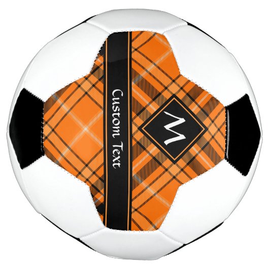 Tartan orange d'Halloween (Tourné)