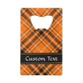 Tartan orange d'Halloween (Dos)