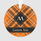 Tartan orange d'Halloween (devant)