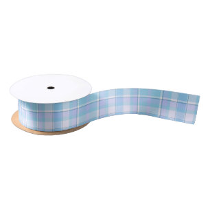 Tartan Pattern Blue and White ID210 Lint