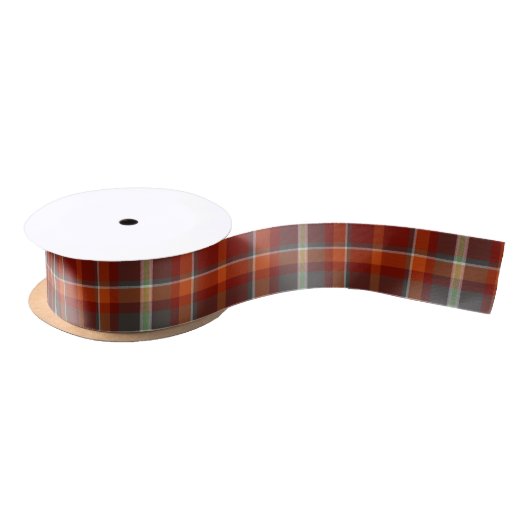 Tartan Pattern Paprika en Slate ID210 Lint (Spoel)