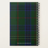 Tartan personnalisé du clan écossais Kennedy et ch (Dos)