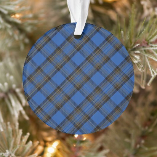 Tartan Plaid Bleu de l'Île de Skye (Arbre)