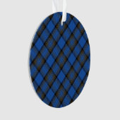 Tartan Plaid Bleu de l'Île de Skye (devant)
