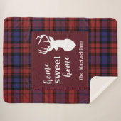 Tartan Plaid Clan de Noël MacLachlan Personnaliser (Devant (Horizontal))