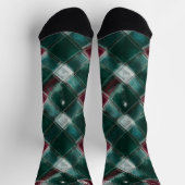 Tartan Plaid gepersonaliseerde geruit Sokken (Top)