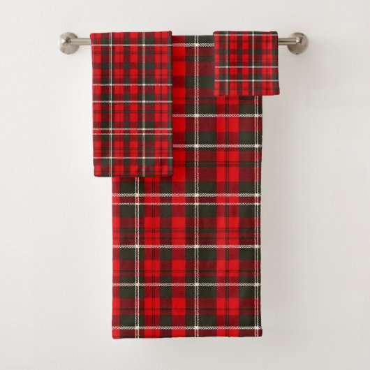 Tartan Plaid Rouge traditionnel Collection populai (En situation)