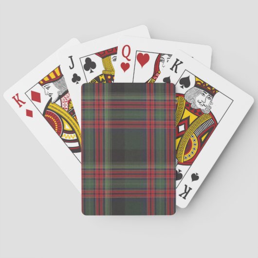 Tartan Pokerkaarten (Achterkant)