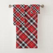 Tartan Pset Bath Towel Set Bad Handdoek (Insitu)