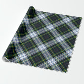 Tartan Pset Clan Gordon Scottish Pattern Cadeaupapier (Uitgerold)