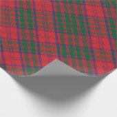Tartan Pset Clan Grant Scottish Pattern Cadeaupapier (Hoek)
