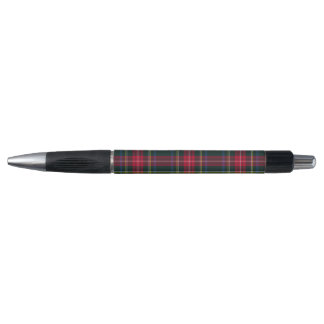 Tartan Pset Green Red Pattern Pen