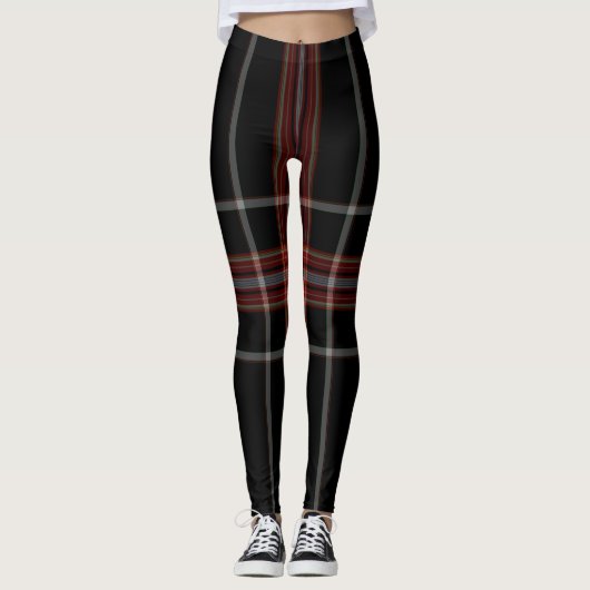 Tartan Pset Leggings (Voorkant)
