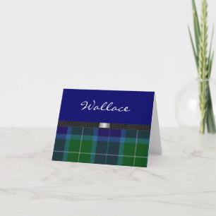Tartan Pset Note card Kaart
