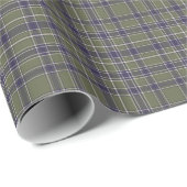 Tartan Pset Pattern Green, Blue & Beige No. 71 Cadeaupapier (Rol Hoek)