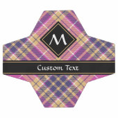 Tartan rose, or et bleu (Plat)