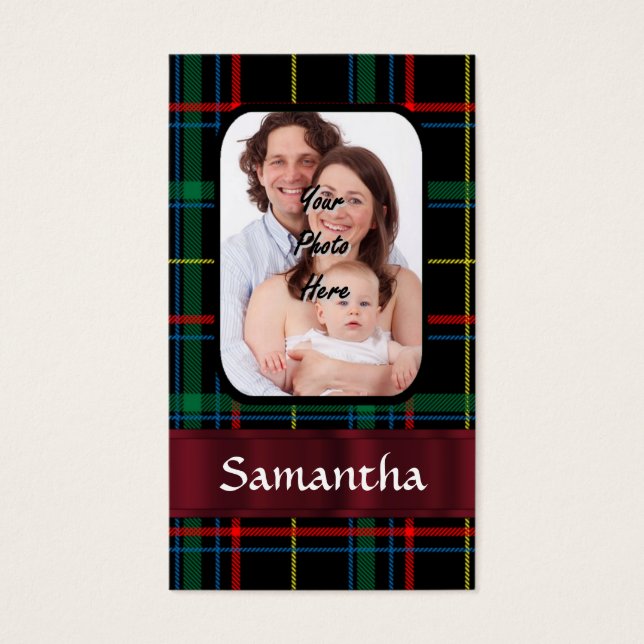 Tartan rouge et vert (Devant)