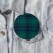 Tartan Round Button (In situ)