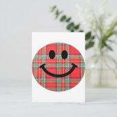 Tartan Scottish Briefkaart (Staand voorkant)