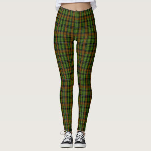Tartan Scottish Plaid Classic Blue Leggings