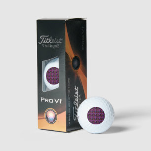 Tartan Tails: het speelse Paarse katje Golfballen