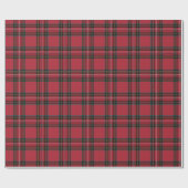 Tartan Tidings Wrapping Paper Cadeaupapier (Vlak)