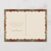 Tartan Trim Christmas Un Modèle photo ID1141A (Dos)