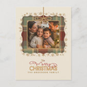 Tartan Trim Christmas Un Modèle photo ID1141A (Devant)