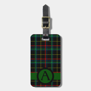 Tartan Twist Bagagelabel