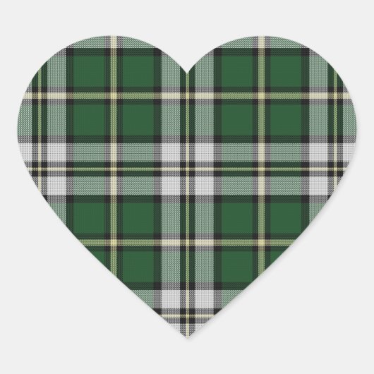 Tartan van Cape Breton Hart Sticker (Voorkant)