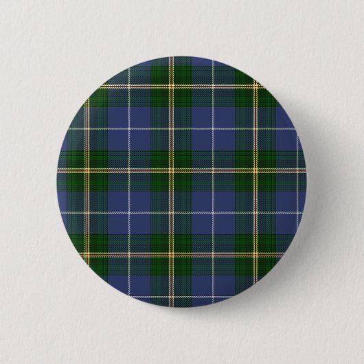 Tartan van Nova Scotia Ronde Button 5,7 Cm (Voorkant)