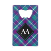 Tartan vert de mer, violet et bleu (Devant)