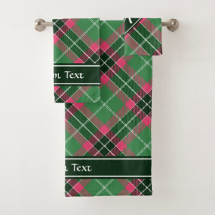 Tartan vert et rose