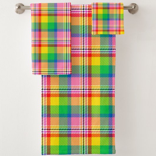 Tartan vert rose