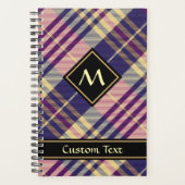Tartan Violet, Or et Bleu (Devant)