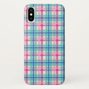 Tartan, vlakpatroon iPhone x hoesje