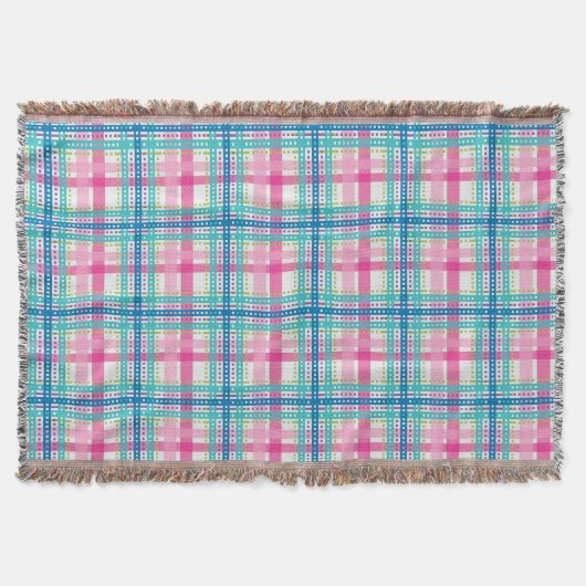 Tartan, vlakpatroon deken (Voorkant)