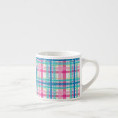 Tartan, vlakpatroon espresso kop (Rechts)