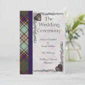 Tartan Wedding programme - Anderson (Debout devant)