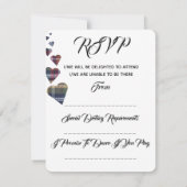Tartan Wedding RSVP (Dos)